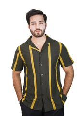 Striped Cuban Shirt - Unisex