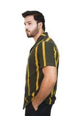 Striped Cuban Shirt - Unisex