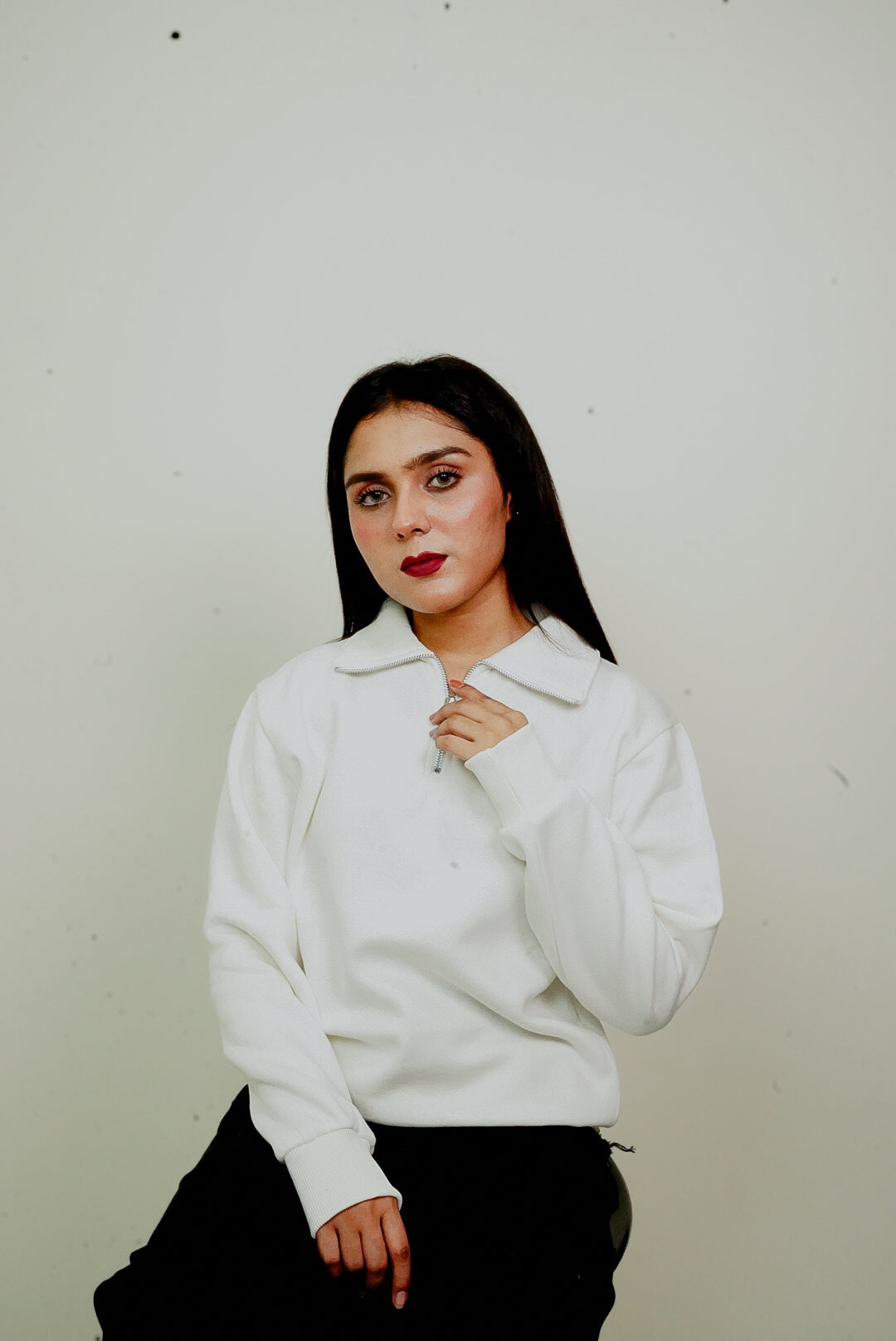 Zipolo Pearl White Shirt -Unisex