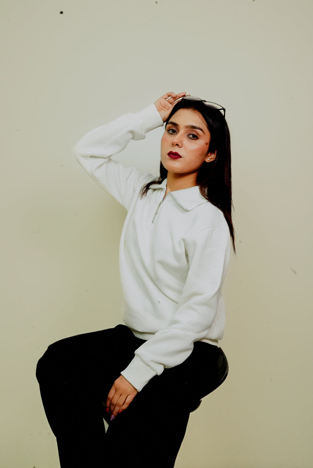 Zipolo Pearl White Shirt -Unisex
