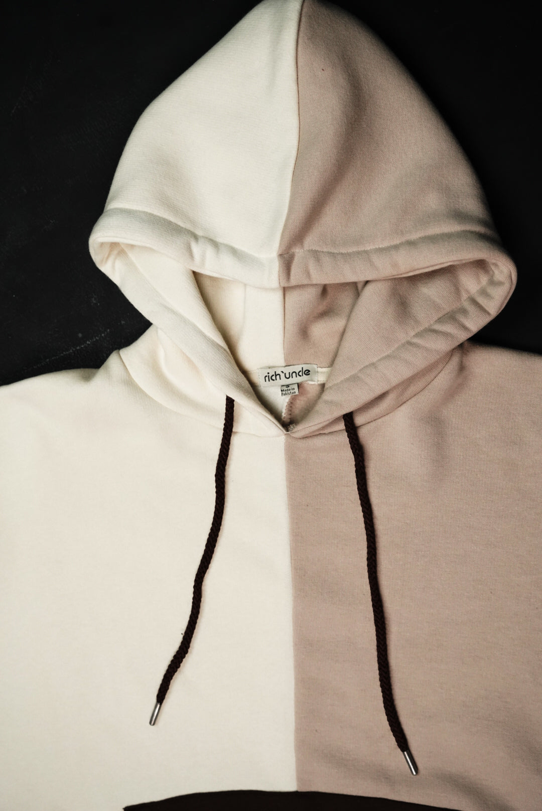 Three Tone Oversized Unisex Hoodie | RU008